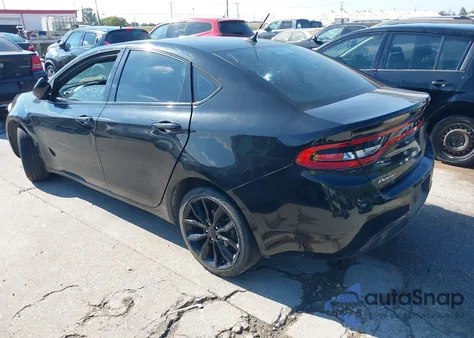 2016 Dodge Dart Sxt Sport Blacktop from USA, damaged, VIN 1C3CDFFA3GD802019